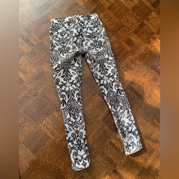 7 For All Mankind Patterned Jeans size 24 - Picture 6 of 13